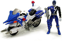 Bandai Power Rangers SPD - Blue SPD Patrol Cycle