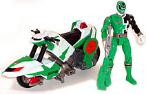 Power Rangers SPD - Green SPD Patrol Cycle