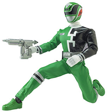 Bandai Power Rangers SPD - Talking Green Power Ranger -