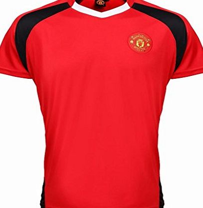 BANG TIDY CLOTHING Kids Official 2016/17 Manchester United F.C Personalised GIFT BOXED Football Shirt Red 10-11 Years