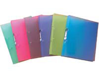 Bantex Snap A4 blue two ring binder made from