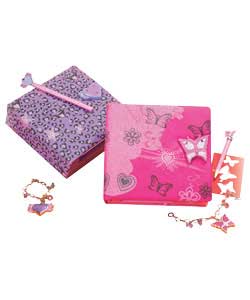 Diaries Electronic Diary and Charm Bracelet Asst