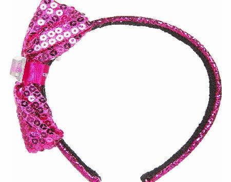 Barbie Glitter Bow Hairband