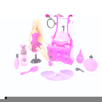 Barbie Hairstyle Salon Playset and Doll
