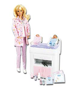Happy Family Baby Doctor Barbie