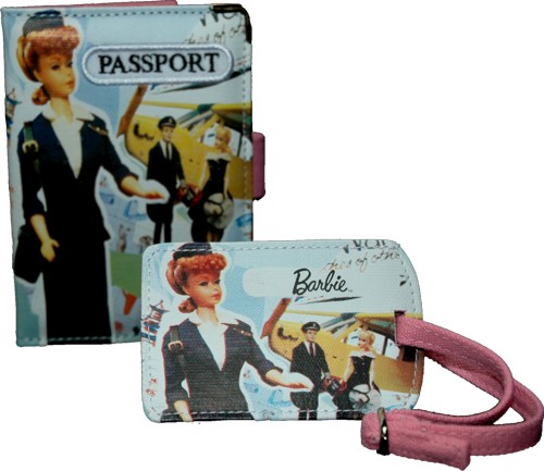 Passport Holder and Luggage Tag Set