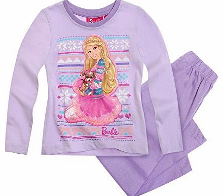 Barbie Pyjama mauve (4 yrs)