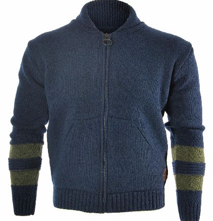 Barbour Arnison Zip Through Knitted Cardigan