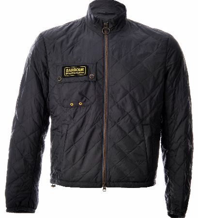 Barbour Bowmore Quilt Jacket Charcoal