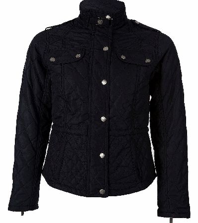 Barbour Womens Coil Quilted Jacket Navy