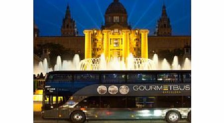 Barcelona Gourmet Bus Dinner Experience - Adult