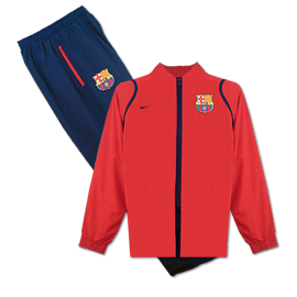 Nike 06-07 Barcelona Woven Warmup (red)