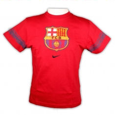 Barcelona Nike 08-09 Barcelona Graphic Tee (red)