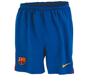 Barcelona Nike 08-09 Barcelona home shorts