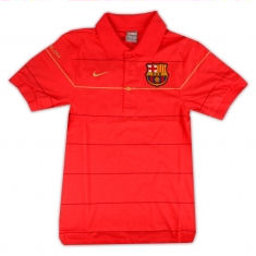 Barcelona Nike 08-09 Barcelona Polo shirt (red)