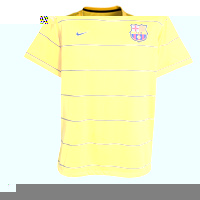Nike 08-09 Barcelona Training Jersey (yellow)