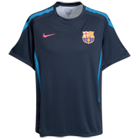 Barcelona Nike 2010-11 Barcelona Nike Training Shirt (Navy)