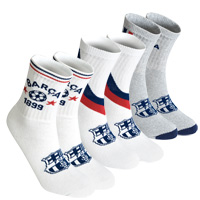 Barcelona Pack of 3 Sports Sock.