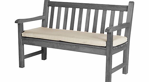 120cm Outdoor Bench Cushion, White