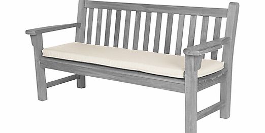 150cm Outdoor Bench Cushion, White