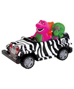 Barney Push and Go Jeep