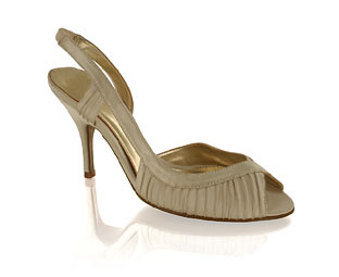Barratts Beautiful Peep Toe Sandal - Size 1 - 2