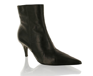 Barratts Chic Pleat Detail Ankle Boot- Sizes 1-2