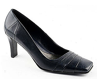 Barratts Classy Square Toe Court Shoe