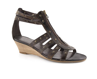 Barratts Coated Leather Gladiator Sandal