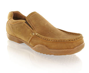Barratts Comfortable Twin Gusset Moccasin