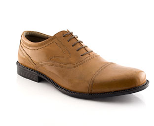 Barratts Essential Formal Lace Up Shoe With Oxford Toe Cap - Size 13 - 14