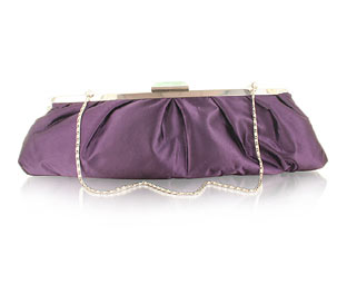 Barratts Fab Long Frame Clutch Bag With Jewel Detail