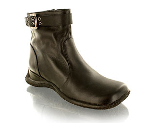 Barratts Fabulous Leather Ankle Boot With Strap And Buckle Detail