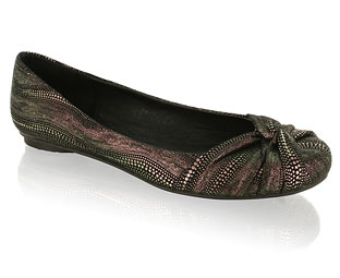 Barratts Fabulous Round Toe Casual Shoe With Crossover Strap Detail