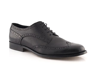 Barratts Lace Up Formal Shoe With Brogue Detail