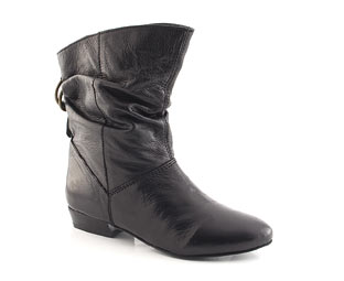 Barratts Leather Lean Back Ankle Boot