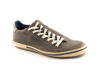 Barratts Leather Side Lace Casual Shoe