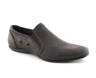 Barratts Leather Slip On Casual Shoe