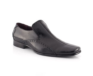 Barratts Leather Slip On Formal Shoe