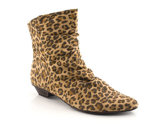 Barratts Leopard Print Lean Back Ankle Boot