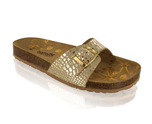 Barratts Sparkly Footbed Sandal