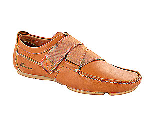 Barratts Stylish Casual Driving Moccasin with Strap Detail