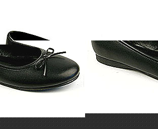 Barratts Stylish Simple Bow Detail Ballerina