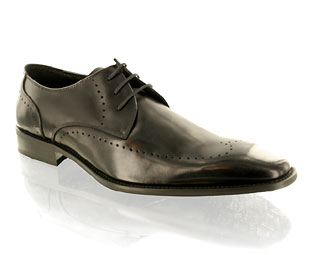 Barratts Trendy Formal Shoe With Perforated Detail