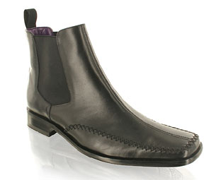 Barratts Trendy Leather Twin Gusset Boot