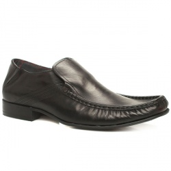 Base London Male Grade Loafer Leather Upper in Black