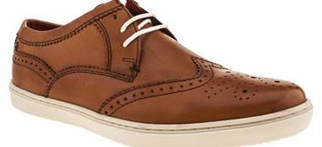 mens base london tan national wing cup shoes