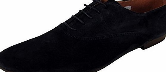Mens Leather Base London Sax Leather Formal Derby Shoe Lace Up Designer Shoes 8