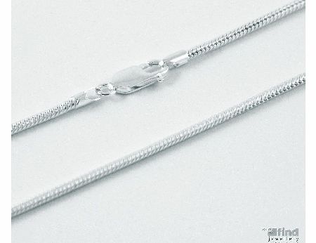 Basics Heavy 18 inch Sterling Silver Snake Chain