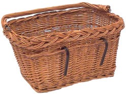 Wicker Rectangular Front Basket with